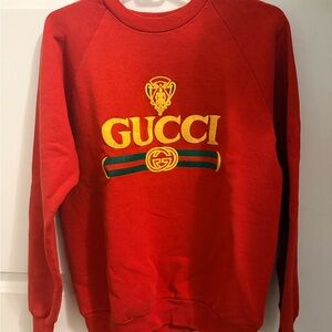 VINTAGE Gucci crewneck sweatshirt